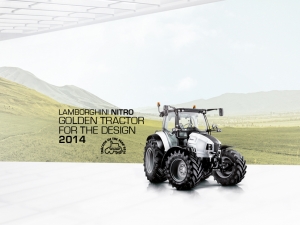 Traktor Lamborghini Nitro získal prestížne ocenenia za dizajn.